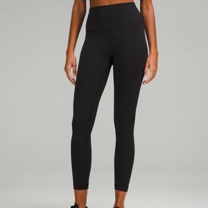 wunder train high rise tight 25” black size 6